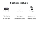 HDCVI/HDTVI/AHD/CVBS to HDMI/VGA/Composite Video/loop out Converter - TAA Compliant