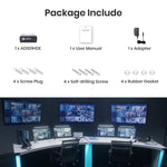 HDCVI/HDTVI/AHD/CVBS to HDMI/ VGA/ Composite Video Selection Converter