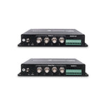 4 Channel HD-TVI/AHD/HDCVI/CVBS with RS485 Fiber Extender 20KM