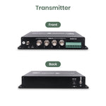 4 Channel HD-TVI/AHD/HDCVI/CVBS with RS485 Fiber Extender 20KM