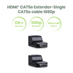 1080p HDMI® CAT5e Mini Extender – No External Power, Professional Grade, Tested Before Shipping, 45 Days Return – TAA Compliant