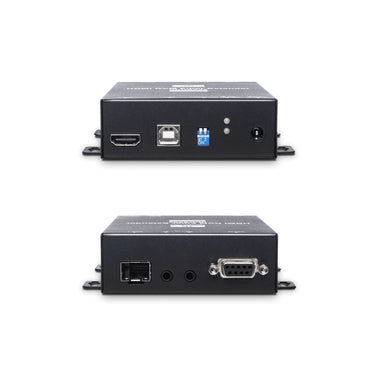 4K60Hz HDMI® & USB/IR/RS232 KVM Fiber Optic Extender