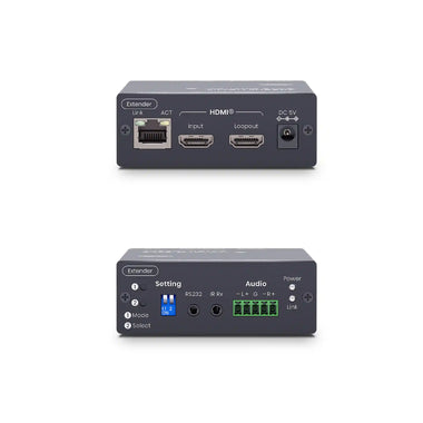 SwiftSync 2.0 4K60Hz HDMI® CAT6 Extender with HDMI® Loop Out 100M - TAA Compliant