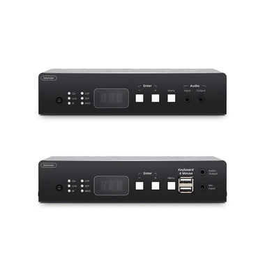 4K60Hz HDMI® KVM & USB, RS232, IR, Audio over IP Extender - TAA Compliant