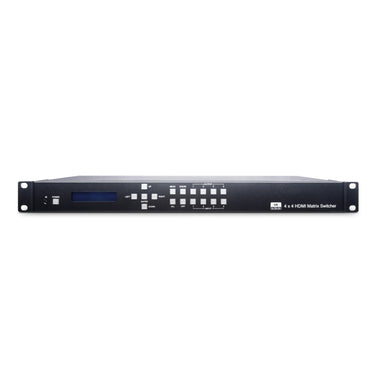 4K 60Hz 4 in 4 out HDMI® Matrix Switcher with Audio Extractor - TAA Compliant