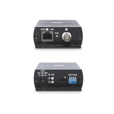 Ethernet to Coax Adapter (PoE over Coax Extender) Kit