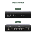 4-Port Long Reach PoE Extender over Cat5e Kit - TAA Compliant