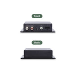 Stereo/Mini Stereo Audio CAT5e Extender Kit - TAA Compliant
