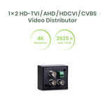 1 x 2 HD-TVI/AHD/HDCVI/CVBS Video Distributor - TAA Compliant
