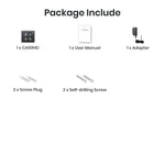 1 x 2 HD-TVI/AHD/HDCVI/CVBS Video Distributor - TAA Compliant