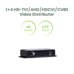 1 x 4 HD-TVI/AHD/HDCVI/CVBS Video Distributor - TAA Compliant