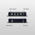 1 x 4 HD-TVI/AHD/HDCVI/CVBS Video Distributor - TAA Compliant