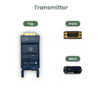 Compact DVI Fiber Extender 1KM - TAA Compliant