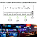 4K60Hz 1 x 10 HDMI® Distribution Amplifier
