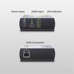 4K HDMI® CAT5e/6 Extender with Chainable Receiver - TAA Compliant