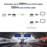 4K HDMI® CAT5e/6 Extender with Chainable Receiver - TAA Compliant