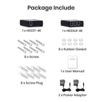 4K HDMI® CAT5e/6 Extender with Chainable Receiver - TAA Compliant