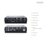 SwiftSync 4K HDMI® USB/Audio/RS232/IR CAT5e/Fiber KVM Extender - TAA Compliant