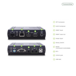 SwiftSync 4K HDMI® USB/Audio/RS232/IR CAT5e/Fiber KVM Extender - TAA Compliant