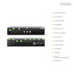 SwiftSync 4K HDMI® KVM & USB, RS232 , IR, Audio over IP Encoder/Decoder Set - TAA Compliant