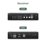 4K60Hz HDMI® USB/Audio/RS232/IR KVM over PoE Extender - TAA Compliant