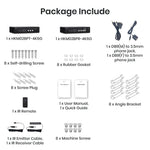 4K60Hz HDMI® USB/Audio/RS232/IR KVM over PoE Extender - TAA Compliant