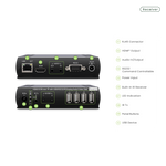 1080P HDMI® KVM & USB, RS232, IR, Audio over IP Extender - TAA Compliant