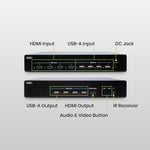 4 x 1 HDMI® KVM Multiviewer & Seamless Switcher