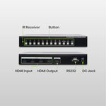 4 x 1 HDMI® Seamless Switcher & Multiviewer - TAA Compliant
