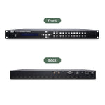 4K60Hz 10 in 10 out HDMI® Matrix Switcher with Audio Extractor - TAA Compliant
