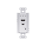SCT USB-C/HDMI® Wall Plate CAT6 Extender - Professional Grade, Tested Before Shipping - TAA Compliant