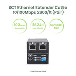 SCT Ethernet Extender CAT5e Kit 10/100Mbps 2600ft